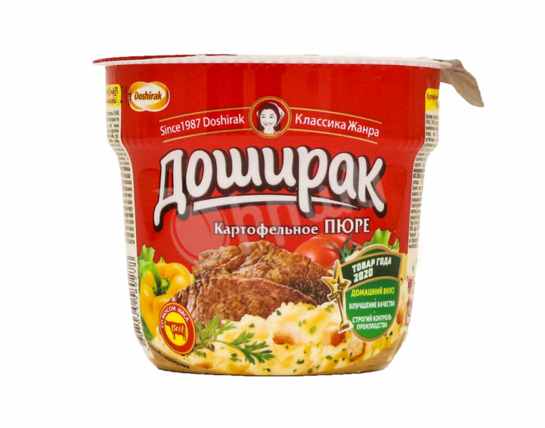 Potato puree with meat flavor Доширак