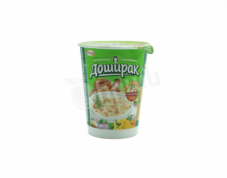 Soup-puree with chicken flavor Доширак
