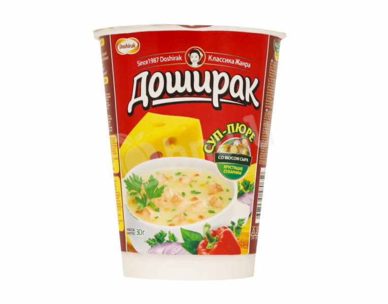 Soup-puree with cheese flavor Доширак