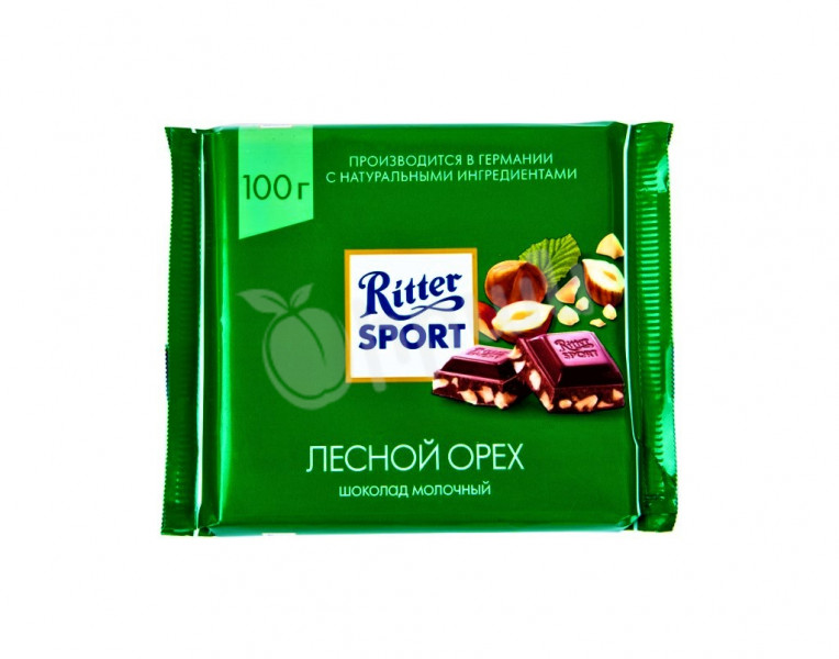 Milk chocolate bar with hazelnut Ritter Sport