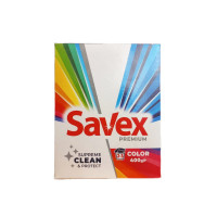 Washing powder for white and colored fabrics Savex