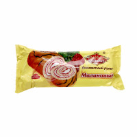 Cake roll with raspberry Бисквит-Фаворит
