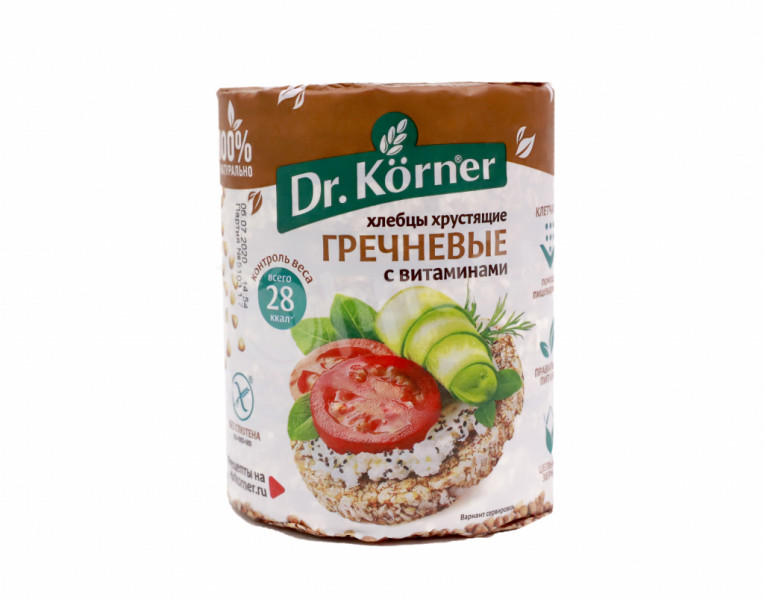 Հնդկաձավարի չորահաց վիտամիններով Dr. Körner