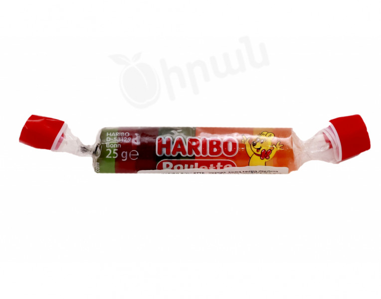 Chewy fruit jelly Roulette Haribo