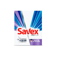 Стиральный порошок для белых и цветных тканей Savex