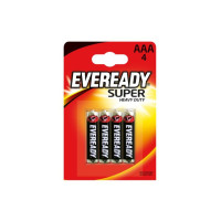 Batteries Super AAA Everready
