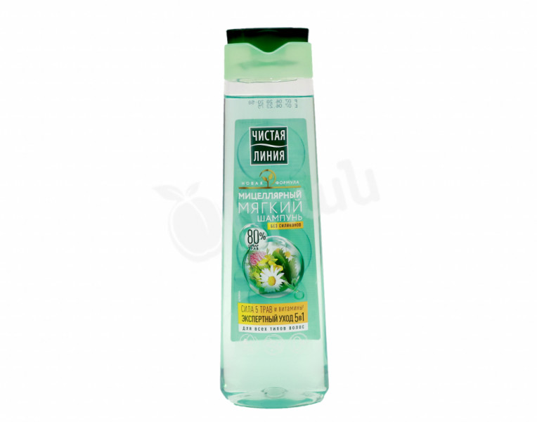 Micellar shampoo 5 herbs power Чистая Линия