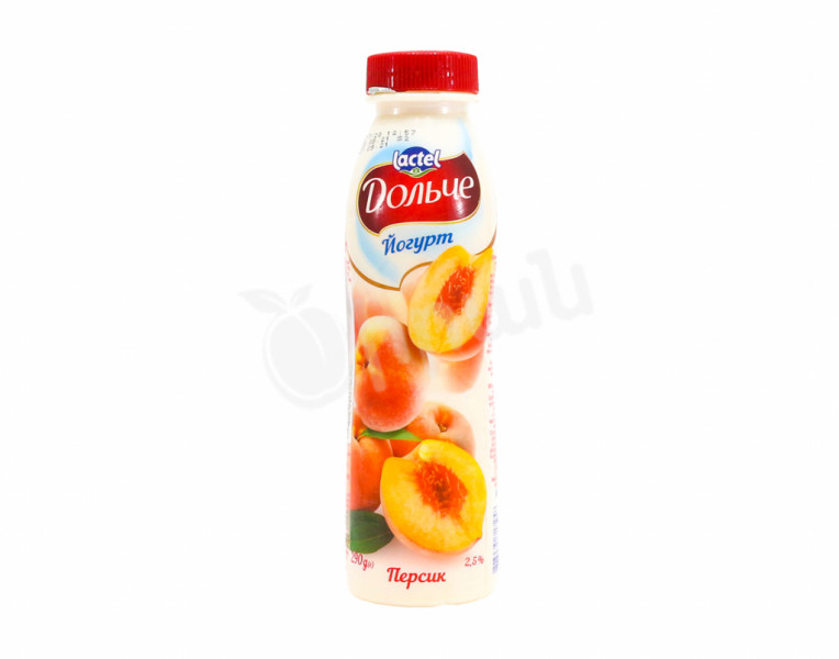 Drinking Yogurt Peach Dolce Lactel
