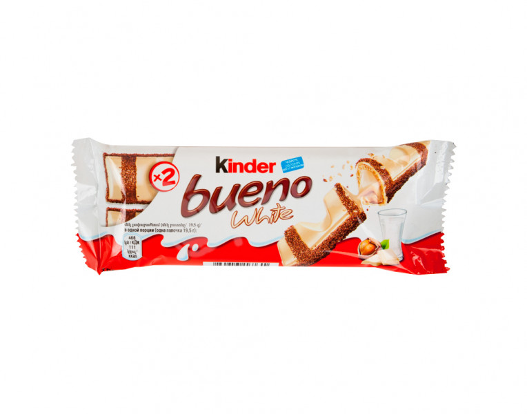 Շոկոլադե Բատոն Kinder Bueno Սպիտակ