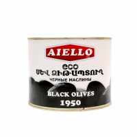 Սև ձիթապտուղ կորիզով էկո Aiello