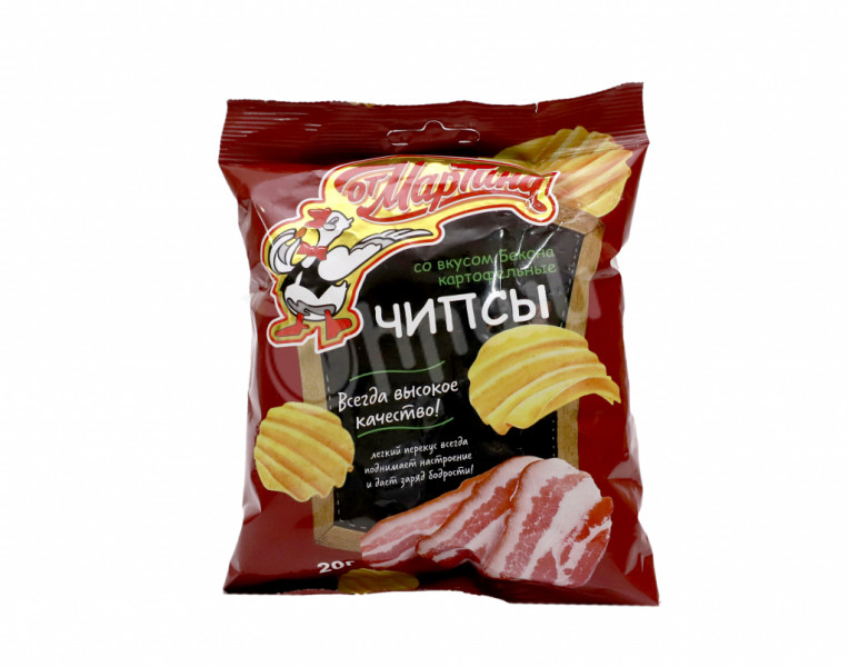 Potato Chips with Bacon Flavour Ot Martina