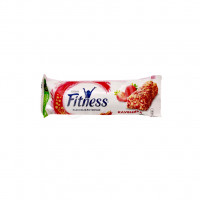 Cereal bar with strawberry Fitness