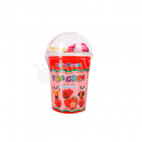 Caramelized Popcorn with Strawberry Hello Panda Flavour 3D