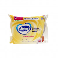 Wet toilet paper almond milk Zewa