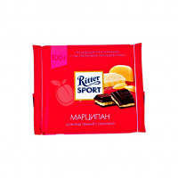 Dark chocolate bar with marzipan filling Ritter Sport
