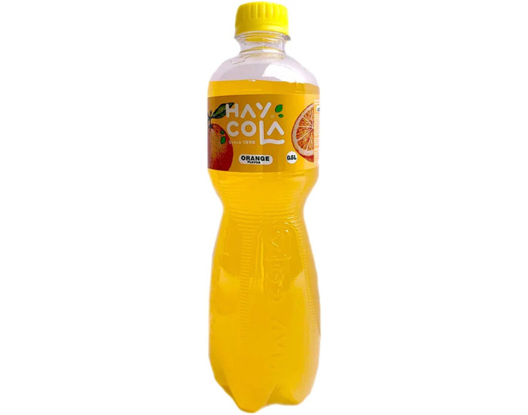 Carbonated Drink with Orange Flavor Hay Cola