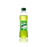 Carbonated drink with apple flavor Mirinda