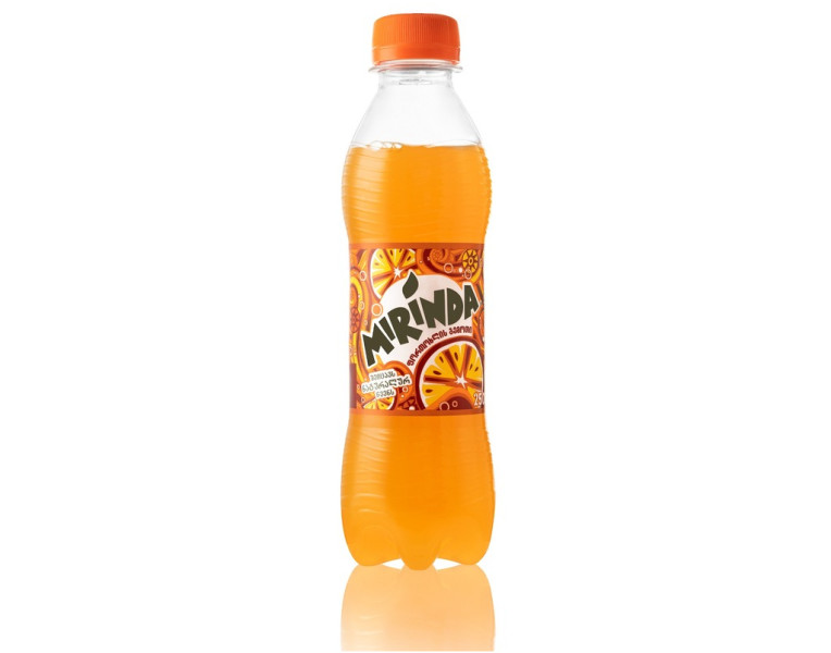 Carbonated Drink with Orange Flavor Mirinda