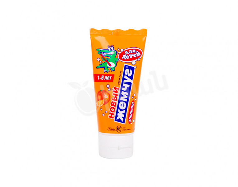 Kids toothpaste orange Новый Жемчуг