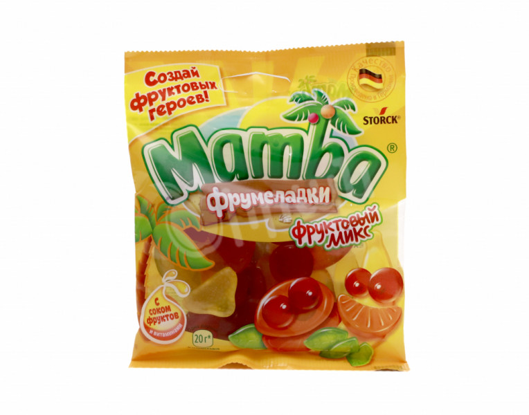Jelly fruity mix Frumeladki Mamba