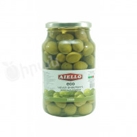 Зеленые оливки с косточкой эко Aiello