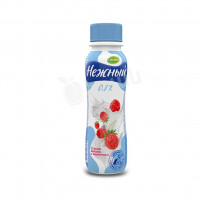 Yogurt Drink with Raspberry Juice and Wild Strawberry Нежный