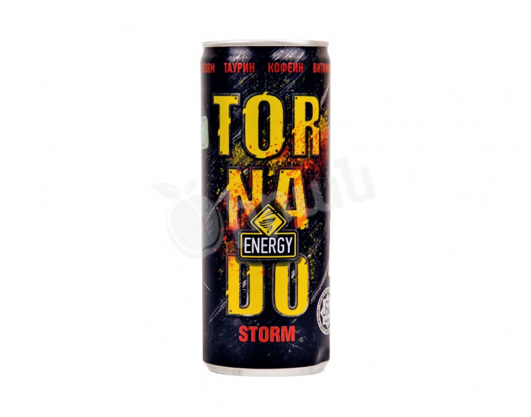 Non-Alcoholic Energy Drink Tornado Energy Storm