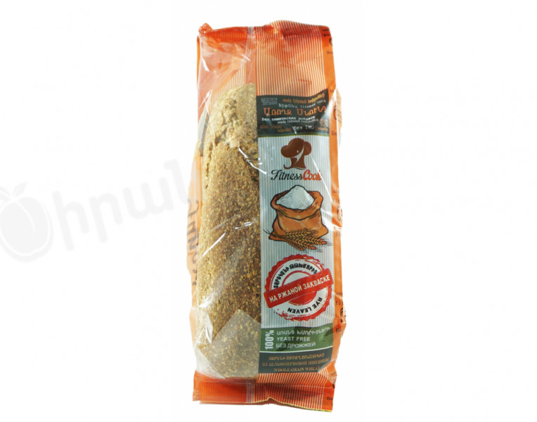 Хлеб из цельнозерновой пшеницы без дрожжей Фитнес Кук