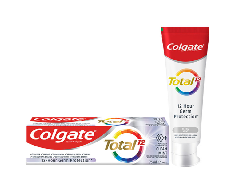Ատամի մածուկ պրոֆեսիոնալ սպիտակեցնող Թոթալ 12 Colgate