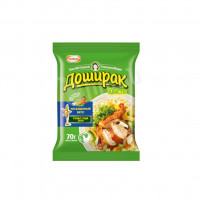 Noodles kvisti with chicken flavor Доширак