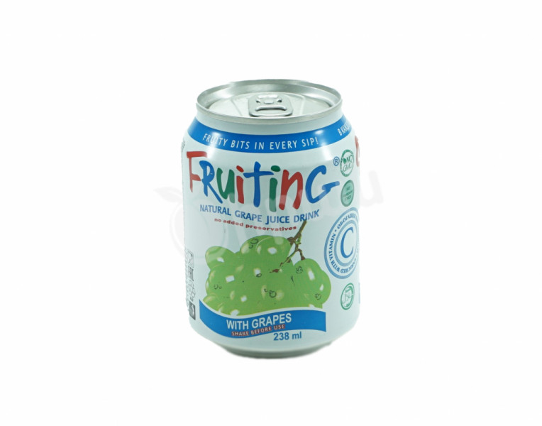 Grape Juice Drink with Pieces Fruiting