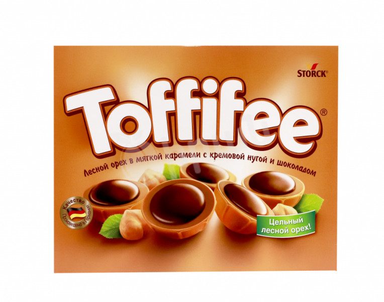 Конфеты с лесным орехом и шоколадом Toffifee