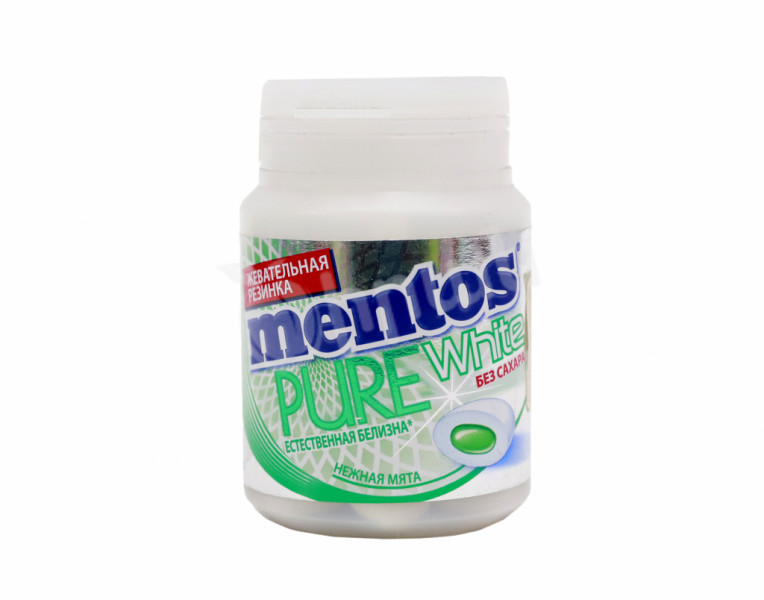 Chewing gum tender mint Pure White Mentos