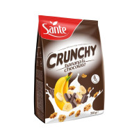 Փաթիլներ բանան շոկոլադ և վիտամիններ Crunchy Sante