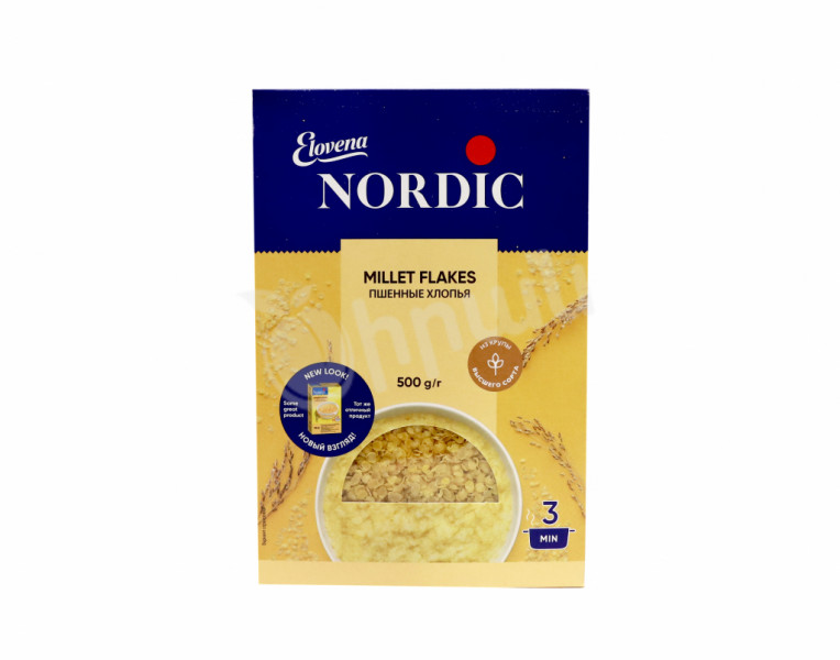 Пшенные хлопья Nordic