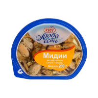 Mussels marinated in oil Vici