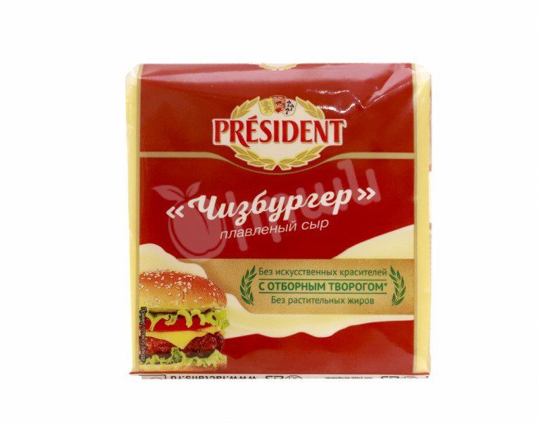 Сыр плавленый чизбургер President