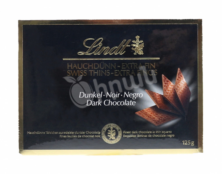 Swiss dark chocolate Lindt