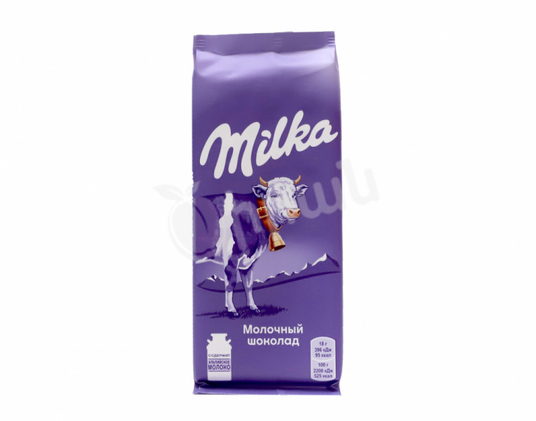Молочная шоколадная плитка Milka
