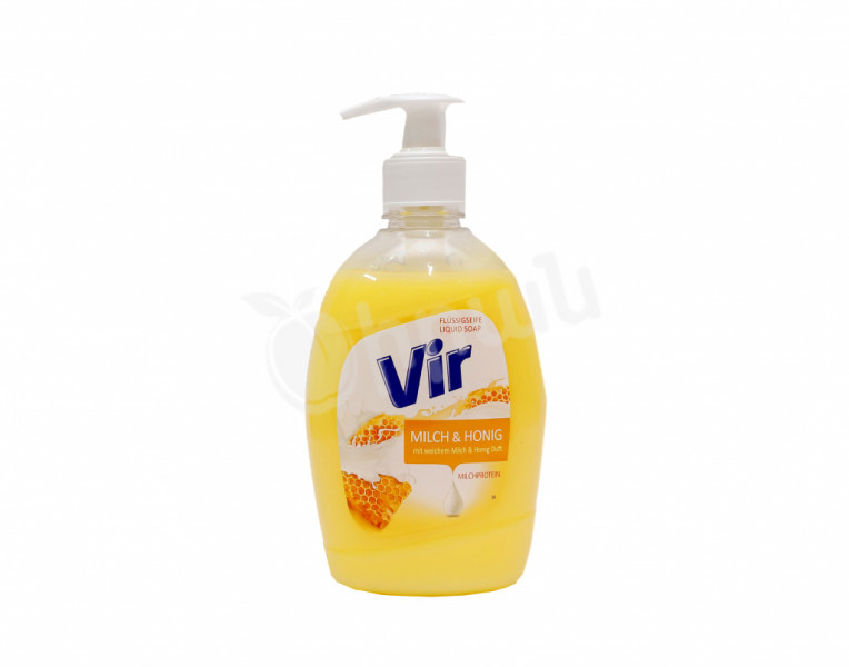 Liquid cream soap fragrance of honey and milk Vir