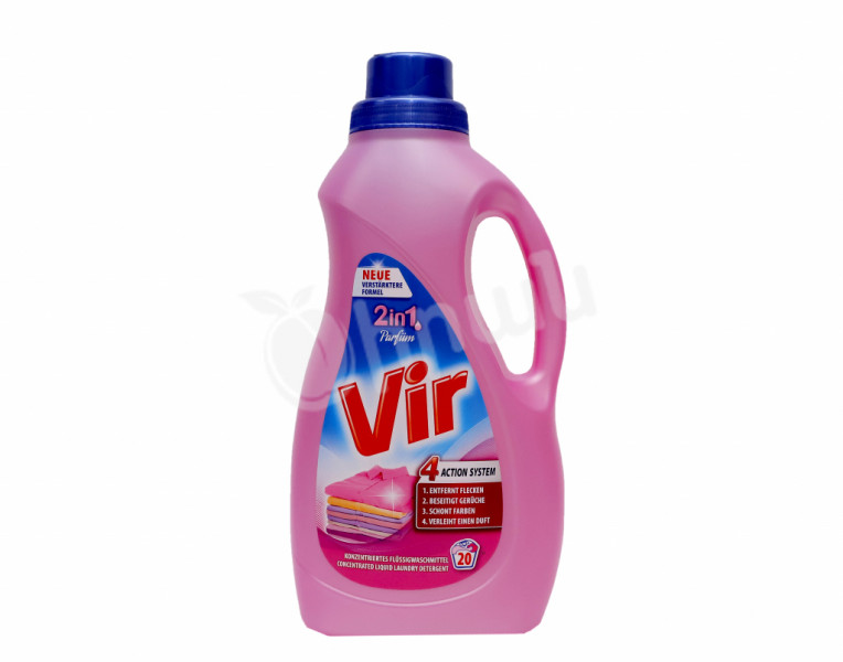 Concentrated liquid laundry detergent 2 in 1 Vir