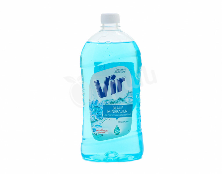 Liquid soap blue minerals Vir