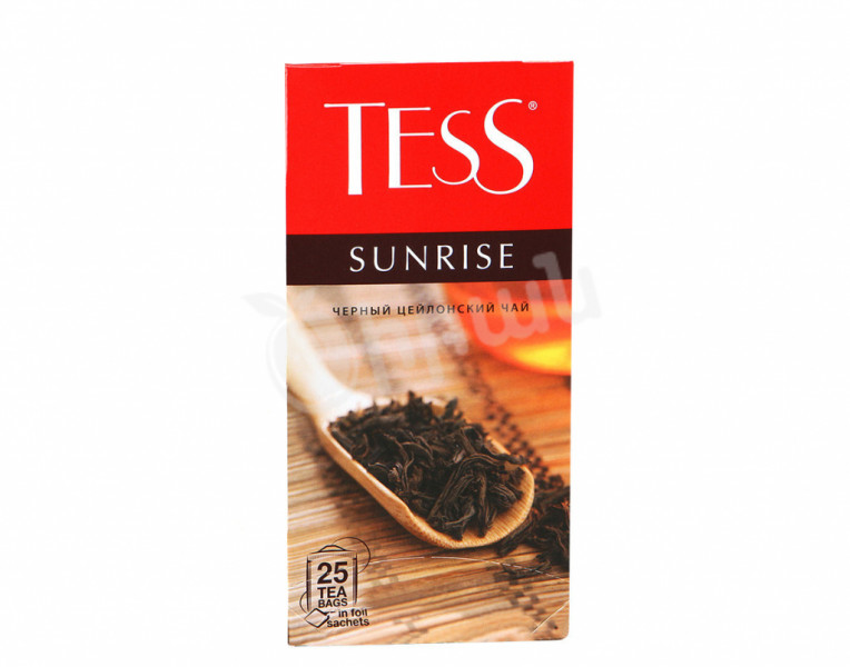 Черный чай санрайз Tess