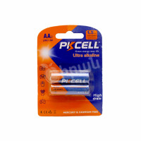 Battery alkaline ultra AA PKCELL
