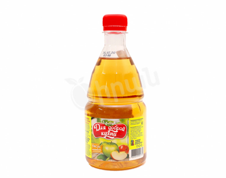 Apple flavored vinegar 6% Для Доброй Кухни