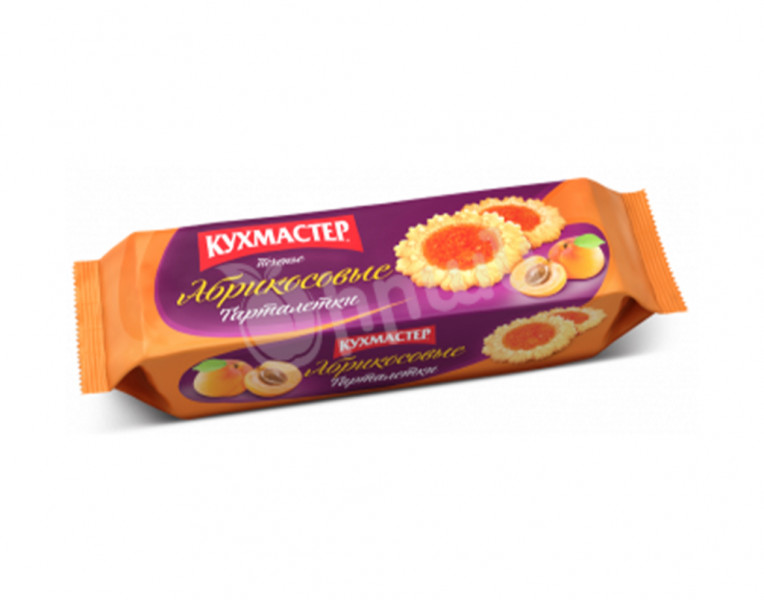 Печенье абрикосовые тарталетки Кухмастер