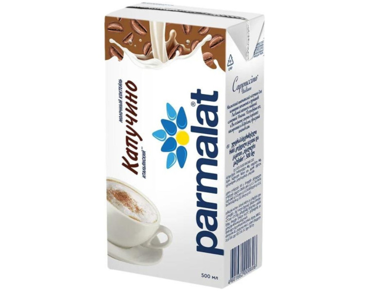 Молочный коктейль капучино Parmalat