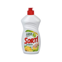 Средство для мытья посуды лимон Sorti