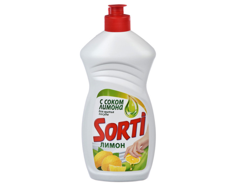 Средство для мытья посуды лимон Sorti
