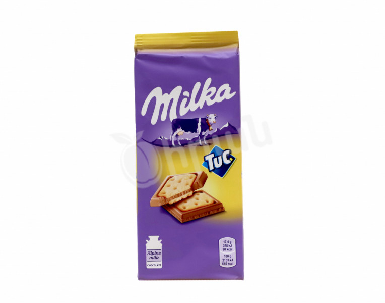 Milk chocolate bar Tuc Milka